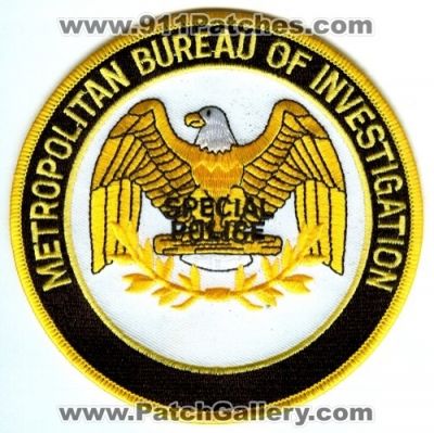 Metro Bureau of Investigation Special Police (Florida)
Scan By: PatchGallery.com
