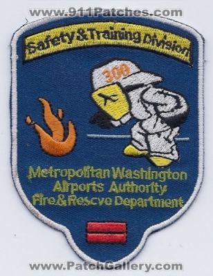 Metropolitan Washington Airports Authority Fire and Rescue Department Safety and Training Division 300 (Washington DC)
Thanks to Paul Howard for this scan.
Keywords: & dept.