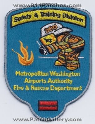 Metropolitan Washington Airports Authority Fire and Rescue Department Safety and Training Division 300 (Washington DC)
Thanks to Paul Howard for this scan.
Keywords: & dept.