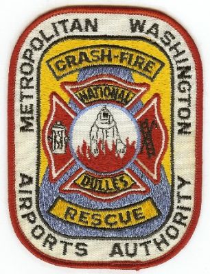 Metropolitan Washington Airports Authority Crash Fire Rescue
Thanks to PaulsFirePatches.com for this scan.
Keywords: dc national dulles cfr arff aircraft