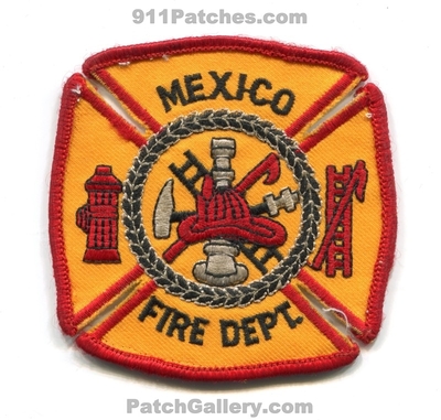 Mexico Fire Department Patch (Maine)
Scan By: PatchGallery.com
Keywords: dept.