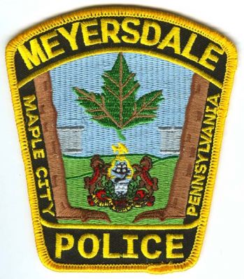 Meyersdale Police (Pennsylvania)
Scan By: PatchGallery.com
Keywords: maple city