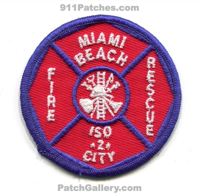 Miami Beach Fire Rescue Department Patch (Florida)
Scan By: PatchGallery.com
Keywords: dept. iso 2 city