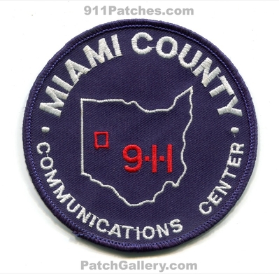 Miami County 911 Communications Center Patch (Ohio)
Scan By: PatchGallery.com
Keywords: dispatcher fire ems police sheriffs office department dept.