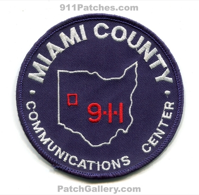 Miami County 911 Communications Center Patch (Ohio)
Scan By: PatchGallery.com
Keywords: dispatcher fire ems police sheriffs office department dept.