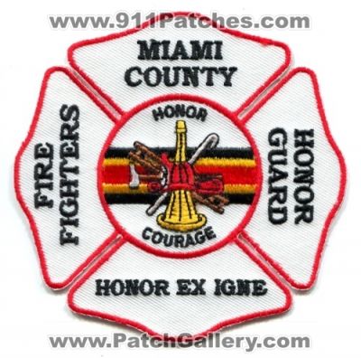 Miami County FireFighters Honor Guard (Ohio)
Scan By: PatchGallery.com
Keywords: honor ex igne