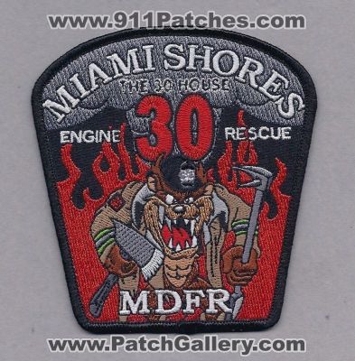 Miami Dade Fire Rescue Department Station 30 (Florida)
Thanks to PaulsFirePatches.com for this scan.
Keywords: dept. mdfr engine rescue miami shores