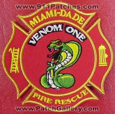 Miami Dade Fire Rescue Department Venom One (Florida)
Thanks to HDEAN for this picture.
Keywords: dept. 1