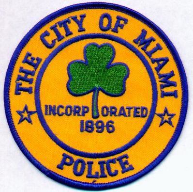 Miami Police
Thanks to EmblemAndPatchSales.com for this scan.
Keywords: florida city of