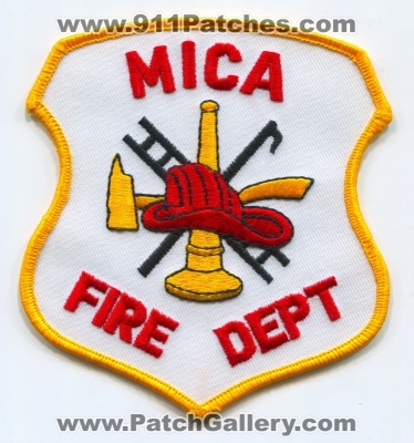 Mica Fire Department Patch (Georgia)
Scan By: PatchGallery.com
Keywords: dept.