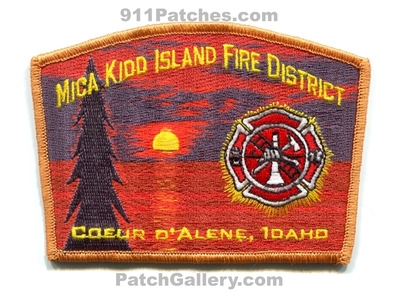 Mica Kidd Island Fire District Coeur D'Alene Patch (Idaho)
Scan By: PatchGallery.com
Keywords: dist. dalene department dept.