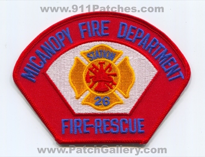 Micanopy Fire Rescue Department Station 26 Patch (Florida)
Scan By: PatchGallery.com
Keywords: dept.