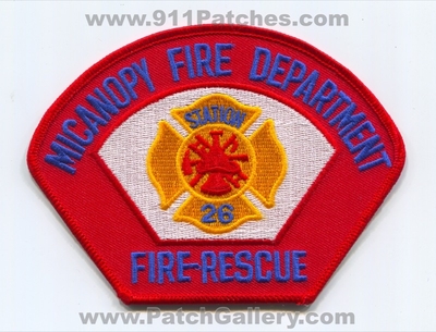 Micanopy Fire Rescue Department Station 26 Patch (Florida)
Scan By: PatchGallery.com
Keywords: dept.