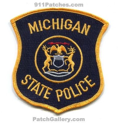 Michigan State Police Patch (Michigan)
Scan By: PatchGallery.com
Keywords: highway patrol