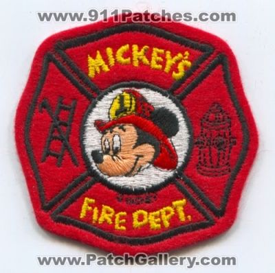 Mickeys Fire Department Walt Disney World Patch (Florida)
[b]Scan From: Our Collection[/b]
Keywords: dept. wdw mouse