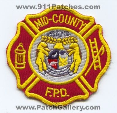 Mid-County Fire Protection District (Missouri)
Scan By: PatchGallery.com
Keywords: co. prot. dist. f.p.d. fpd department dept.