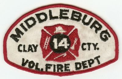 Middleburg Vol Fire Dept
Thanks to PaulsFirePatches.com for this scan.
Keywords: florida department volunteer clay city cty