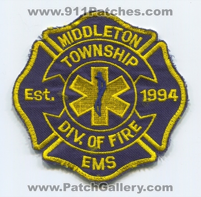 Middleton Township Division of Fire EMS Patch (Ohio)
Scan By: PatchGallery.com
Keywords: twp. div. department dept. est. 1994
