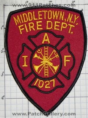 Middletown Fire Department IAFF Local 1027 (New York)
Thanks to swmpside for this picture.
Keywords: dept.