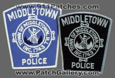 Middletown Police Department (Rhode Island)
Thanks to apdsgt for this scan.
Keywords: dept. town of