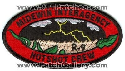 Midewin Interagency HotShot Crew Region 9 Wildland Fire (Illinois)
Scan By: PatchGallery.com
Keywords: r-9 r9 wildfire forest