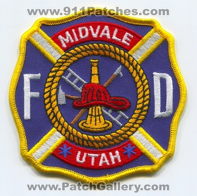 Midvale Fire Department Patch (Utah)
Scan By: PatchGallery.com
Keywords: dept. mfd