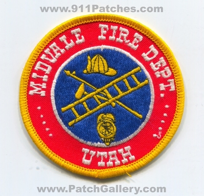 Midvale Fire Department Patch (Utah)
Scan By: PatchGallery.com
Keywords: dept.