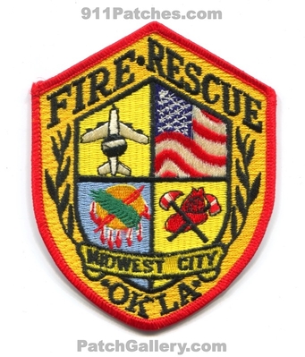 Midwest City Fire Rescue Department Patch (Oklahoma)
Scan By: PatchGallery.com
Keywords: dept.