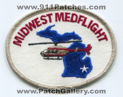 Midwest Medflight (Michigan)
Scan By: PatchGallery.com
Keywords: ems air medical helicopter ambulance