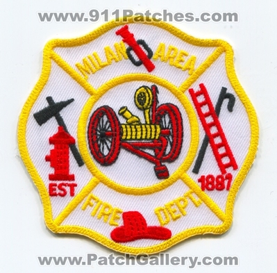 Milan Area Fire Department Patch (Michigan)
Scan By: PatchGallery.com
Keywords: dept.