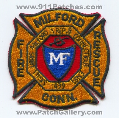 Milford Fire Rescue Department Patch (Connecticut)
Scan By: PatchGallery.com
Keywords: dept. conn. mf