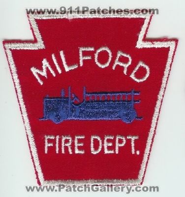 Milford Fire Department (Pennsylvania)
Thanks to Mark C Barilovich for this scan.
Keywords: dept.