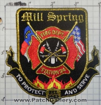 Mill Spring Fire Department Station 24 (North Carolina)
Thanks to swmpside for this picture.
Keywords: dept.