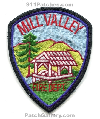 Mill Valley Fire Department Patch (California)
Scan By: PatchGallery.com
Keywords: dept.