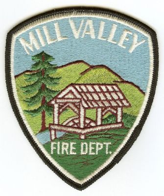 Mill Valley Fire Dept
Thanks to PaulsFirePatches.com for this scan.
Keywords: california department