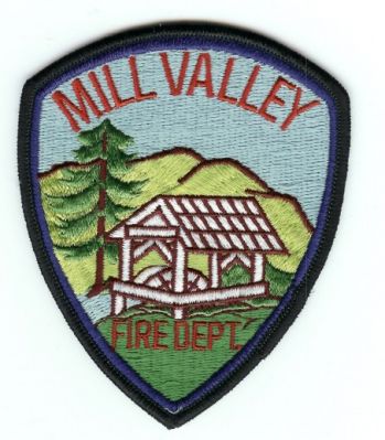 Mill Valley Fire Dept
Thanks to PaulsFirePatches.com for this scan.
Keywords: california department