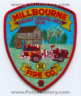 Millbourne Fire Company 22 Patch (Pennsylvania)
Scan By: PatchGallery.com
Keywords: co. number no. #22 department dept.