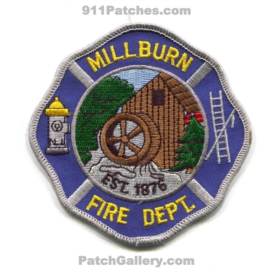 Millburn Fire Department Patch (New Jersey)
Scan By: PatchGallery.com
Keywords: dept. est. 1876