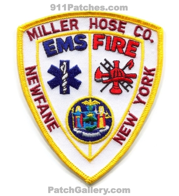 Miller Hose Company Fire EMS Department Newfane Patch (New York)
Scan By: PatchGallery.com
Keywords: co. dept.