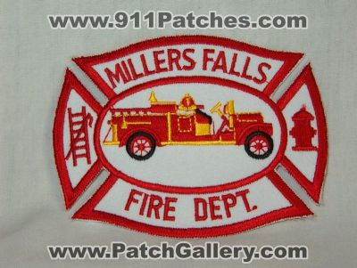 Millers Falls Fire Department (Massachusetts)
Thanks to Walts Patches for this picture.
Keywords: dept.