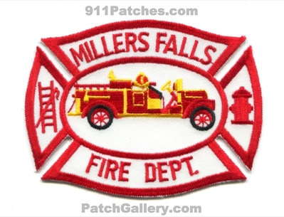 Millers Falls Fire Department Patch (Massachusetts)
Scan By: PatchGallery.com
Keywords: dept.