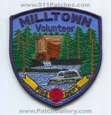 Milltown Volunteer Fire Department Patch (New Jersey)
Scan By: PatchGallery.com
Keywords: vol. dept. fd