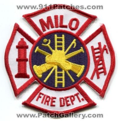 Milo Fire Department Patch (Maine)
Scan By: PatchGallery.com
Keywords: dept.