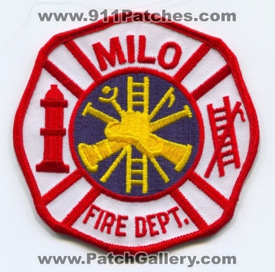 Milo Fire Department Patch (Maine)
Scan By: PatchGallery.com
Keywords: dept.