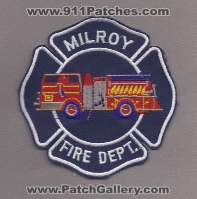 Milroy Fire Department (Indiana)
Thanks to Paul Howard for this scan.
Keywords: dept.