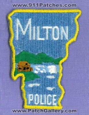 Milton Police Department (Vermont)
Thanks to apdsgt for this scan.
Keywords: dept.