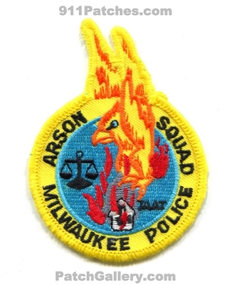 Milwaukee Police Department Arson Squad Patch (Wisconsin)
Scan By: PatchGallery.com
Keywords: fire investigators investigations iaai