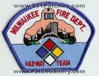 Milwaukee Fire Department Haz-Mat Team (Wisconsin)
Thanks to Mark C Barilovich for this scan.
Keywords: dept. hazmat