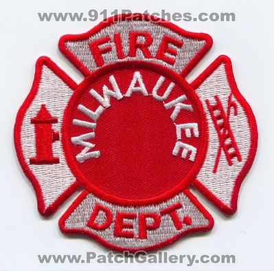 Milwaukee Fire Department Patch (Wisconsin)
Scan By: PatchGallery.com
Keywords: dept.