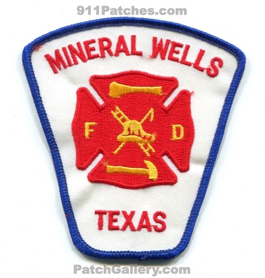 Mineral Wells Fire Department Patch (Texas)
Scan By: PatchGallery.com
Keywords: dept. fd
